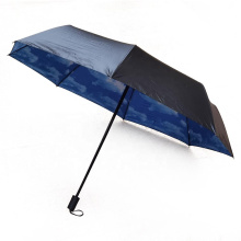 Cheap Prices Customize Promotional Summer Rain Sunshade Folding Umbrella With Custom Logo Print